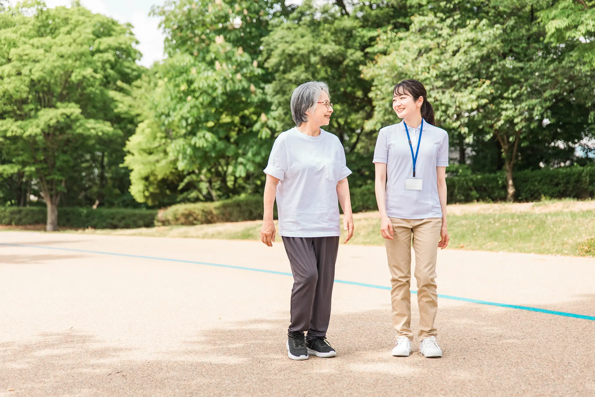 健康的な生活を支える取り組みのイメージ
